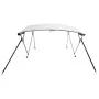 4-arch bimini top with mesh side walls by vidaXL, Boat storage covers - Ref: Foro24-94852, Price: 198,59 €, Discount: %