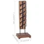 Wine rack for 6 bottles solid oak wood 35x35x100 cm by vidaXL, Wine racks - Ref: Foro24-288809, Price: 131,83 €, Discount: %