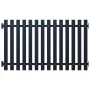 Anthracite powder coated steel fence panel 170.5x100 cm by vidaXL, fence panels - Ref: Foro24-146476, Price: 162,15 €, Discou...