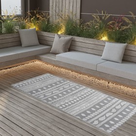 Grauer PP-Außenteppich 80x150 cm von vidaXL, Outdoor-Protektoren - Ref: Foro24-316968, Preis: 21,48 €, Rabatt: %