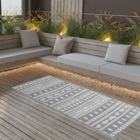 Gray PP outdoor rug 80x150 cm by vidaXL, Outdoor protectors - Ref: Foro24-316968, Price: 21,03 €, Discount: %