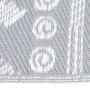 Alfombra de exterior PP gris 80x150 cm de vidaXL, Protectores para exterior - Ref: Foro24-316968, Precio: 23,44 €, Descuento: %