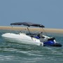 4-Bogen-Bimini-Top mit Mesh-Seitenwänden von vidaXL, Aufbewahrungsabdeckungen für Boote - Ref: Foro24-94854, Preis: 246,96 €,...