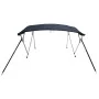 3-arch bimini top with mesh side walls by vidaXL, Boat storage covers - Ref: Foro24-94842, Price: 183,52 €, Discount: %