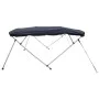 3-arch bimini top with mesh side walls by vidaXL, Boat storage covers - Ref: Foro24-94842, Price: 183,52 €, Discount: %