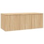 Mueble de TV madera contrachapada color roble 80x34x30 cm de vidaXL, Muebles TV - Ref: Foro24-801862, Precio: 57,62 €, Descue...