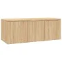 TV-Schrank aus eichenfarbenem Sperrholz, 80 x 34 x 30 cm von vidaXL, TV-Möbel - Ref: Foro24-801862, Preis: 53,58 €, Rabatt: %