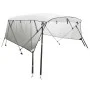 3-arch bimini top with mesh side walls by vidaXL, Boat storage covers - Ref: Foro24-94840, Price: 154,12 €, Discount: %