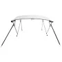 3-arch bimini top with mesh side walls by vidaXL, Boat storage covers - Ref: Foro24-94840, Price: 154,12 €, Discount: %