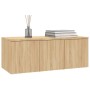 Mueble de TV madera contrachapada color roble 80x34x30 cm de vidaXL, Muebles TV - Ref: Foro24-801862, Precio: 57,62 €, Descue...