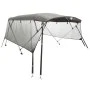 3-arch bimini top with mesh side walls by vidaXL, Boat storage covers - Ref: Foro24-94849, Price: 194,08 €, Discount: %