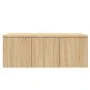TV-Schrank aus eichenfarbenem Sperrholz, 80 x 34 x 30 cm von vidaXL, TV-Möbel - Ref: Foro24-801862, Preis: 53,58 €, Rabatt: %