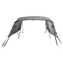 3-Bogen-Bimini-Top mit Mesh-Seitenwänden von vidaXL, Aufbewahrungsabdeckungen für Boote - Ref: Foro24-94849, Preis: 195,12 €,...