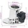 Runder Bimini-Sockel für 26-mm-Rohr, 2 Stück, Edelstahl von vidaXL, Bootszubehör und -teile - Ref: Foro24-94868, Preis: 28,65...