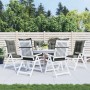 Kissen für Hochlehner, 6 Stück, dunkelgrauer Melange-Stoff von vidaXL, Kissen für Stühle und Sofas - Ref: Foro24-4002351, Pre...