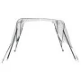Bimini top 4 arches with side walls 243x(230-244)x137 cm by vidaXL, Boat storage covers - Ref: Foro24-94829, Price: 255,79 €,...