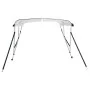 Bimini top 4 arches with side walls 243x(230-244)x137 cm by vidaXL, Boat storage covers - Ref: Foro24-94829, Price: 255,79 €,...
