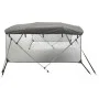 4-arch bimini top with mesh side walls by vidaXL, Boat storage covers - Ref: Foro24-94860, Price: 232,33 €, Discount: %