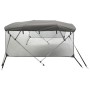 4-Bogen-Bimini-Top mit Mesh-Seitenwänden von vidaXL, Aufbewahrungsabdeckungen für Boote - Ref: Foro24-94860, Preis: 246,56 €,...