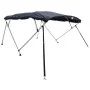 4-arch bimini top with mesh side walls by vidaXL, Boat storage covers - Ref: Foro24-94857, Price: 209,43 €, Discount: %