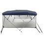 4-Bogen-Bimini-Top mit Mesh-Seitenwänden von vidaXL, Aufbewahrungsabdeckungen für Boote - Ref: Foro24-94857, Preis: 212,84 €,...