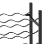 Botellero para 48 botellas metal negro by vidaXL, Wine racks - Ref: Foro24-289563, Price: 79,94 €, Discount: %