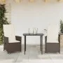 Sillones reclinables jardín con cojines marrones 2 uds ratán PE de vidaXL, Sillas de jardín - Ref: Foro24-365646, Precio: 250...