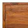 Solid teak wood wall TV cabinet 90x30x30 cm by vidaXL, TV Furniture - Ref: Foro24-289084, Price: 92,70 €, Discount: %