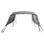 Toldo bimini 4 arcos con paredes laterales de malla by vidaXL, Boat storage covers - Ref: Foro24-94858, Price: 223,58 €, Disc...