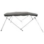 Toldo bimini 4 arcos con paredes laterales de malla by vidaXL, Boat storage covers - Ref: Foro24-94858, Price: 223,58 €, Disc...