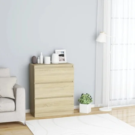 Sonoma oak plywood sideboard 60x35x76 cm by vidaXL, Sideboards - Ref: Foro24-801385, Price: 79,28 €, Discount: %
