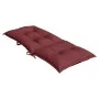 Kissen für Hochlehner-Stühle, 6 Stück, Stoff in Rotwein-Melange. von vidaXL, Kissen für Stühle und Sofas - Ref: Foro24-400237...
