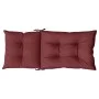 Kissen für Hochlehner-Stühle, 6 Stück, Stoff in Rotwein-Melange. von vidaXL, Kissen für Stühle und Sofas - Ref: Foro24-400237...