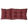 Kissen für Hochlehner-Stühle, 6 Stück, Stoff in Rotwein-Melange. von vidaXL, Kissen für Stühle und Sofas - Ref: Foro24-400237...