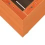 Jardinera madera maciza de pino marrón cera 50x50x72,5 cm de vidaXL, Maceteros y jardineras - Ref: Foro24-3282576, Precio: 18...