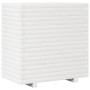Jardinera de madera maciza de pino blanca 70x40x72 cm by vidaXL, Pots and planters - Ref: Foro24-3282630, Price: 203,50 €, Di...