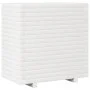 Jardinera de madera maciza de pino blanca 70x40x72 cm de vidaXL, Maceteros y jardineras - Ref: Foro24-3282630, Precio: 200,88...