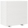 Jardinera de madera maciza de pino blanca 70x40x72 cm by vidaXL, Pots and planters - Ref: Foro24-3282630, Price: 203,50 €, Di...