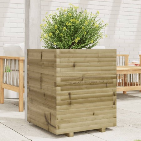 Imprägnierte Kiefernholz-Pflanzschale 60x60x72 cm von vidaXL, Töpfe und Pflanzgefäße - Ref: Foro24-3282618, Preis: 198,78 €, ...