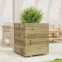Imprägnierte Kiefernholz-Pflanzschale 60x60x72 cm von vidaXL, Töpfe und Pflanzgefäße - Ref: Foro24-3282618, Preis: 196,24 €, ...