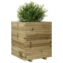 Imprägnierte Kiefernholz-Pflanzschale 60x60x72 cm von vidaXL, Töpfe und Pflanzgefäße - Ref: Foro24-3282618, Preis: 198,78 €, ...