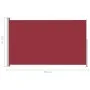 Ausziehbare Seitenmarkise für Terrasse, rot, 220 x 300 cm von vidaXL, Sonnenschirme - Ref: Foro24-313428, Preis: 97,79 €, Rab...