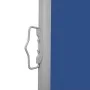Retractable side awning for patio blue 140x600 cm by vidaXL, Umbrellas - Ref: Foro24-313371, Price: 125,76 €, Discount: %