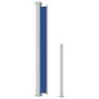 Ausziehbare Seitenmarkise für Terrasse blau 220x300 cm von vidaXL, Sonnenschirme - Ref: Foro24-313427, Preis: 97,02 €, Rabatt: %