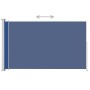 Ausziehbare Seitenmarkise für Terrasse blau 220x300 cm von vidaXL, Sonnenschirme - Ref: Foro24-313427, Preis: 97,02 €, Rabatt: %
