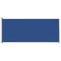 Retractable side awning for patio blue 220x500 cm by vidaXL, Umbrellas - Ref: Foro24-313433, Price: 114,78 €, Discount: %
