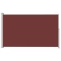 Toldo lateral retráctil para patio marrón 220x300 cm de vidaXL, Sombrillas - Ref: Foro24-313426, Precio: 121,15 €