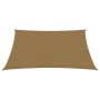 Toldo de vela HDPE gris taupe 160 g/m² 6x7 m de vidaXL, Sombrillas - Ref: Foro24-311414, Precio: 80,97 €, Descuento: %