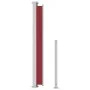 Toldo lateral retráctil para patio rojo 200x500 cm by vidaXL, Umbrellas - Ref: Foro24-313422, Price: 96,35 €, Discount: %