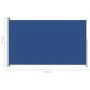 Toldo lateral retráctil para patio azul 200x300 cm by vidaXL, Umbrellas - Ref: Foro24-313415, Price: 103,62 €, Discount: %
